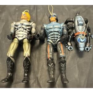 Coleco Sectaurs Warriors Of Symbion Skulk Action Figure Lot Of 3 Dargon Bitaur